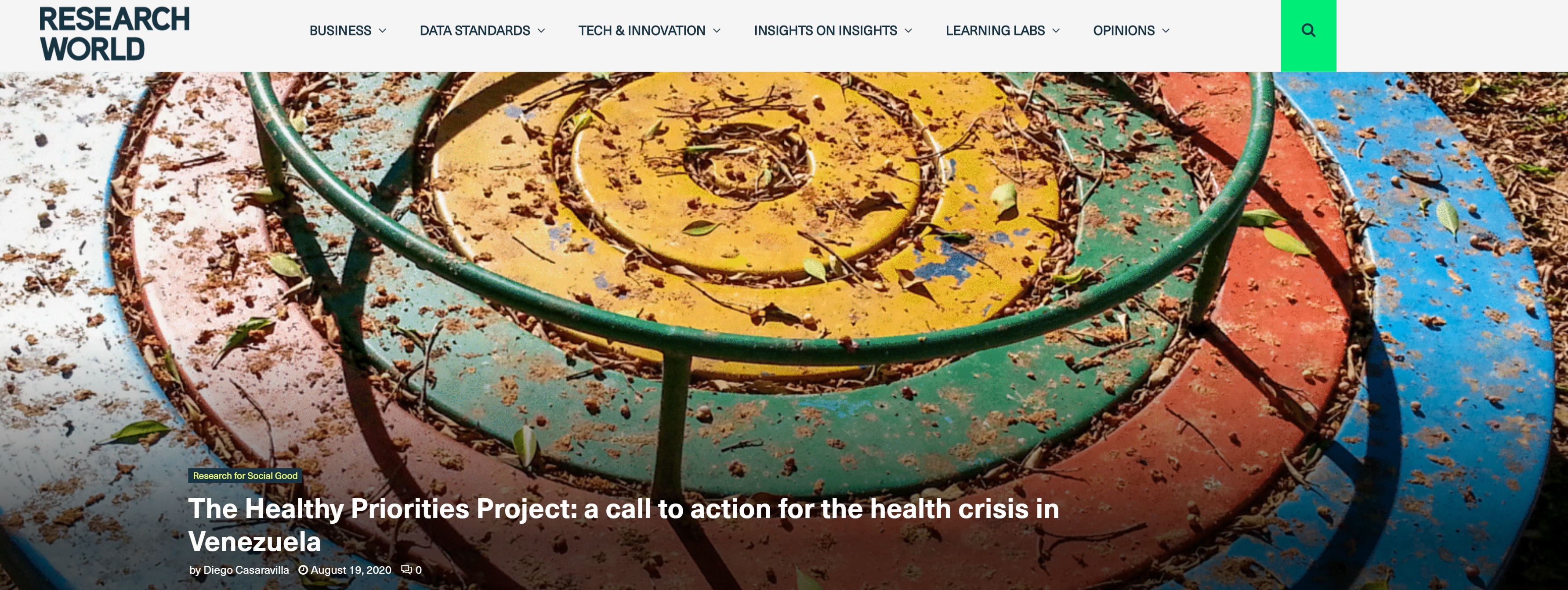 Estudo desenvolvido pela Fine Panel para a Save the Children identifica os principais desafios da saúde na Venezuela